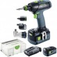 FESTOOL T 18+3 Li 5,2 SET urbis - skrūvgriezis FESTOOL T 18+3 Li 5,2 SET urbis - skrūvgriezis